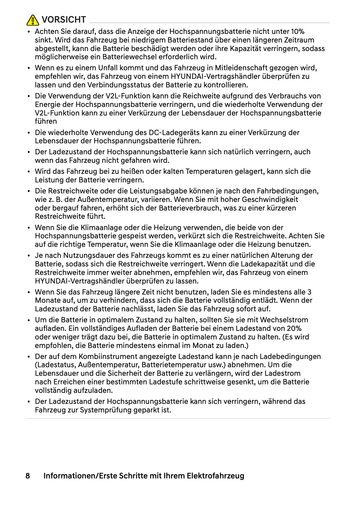 2026 Hyundai Inster Owner's Manual | German