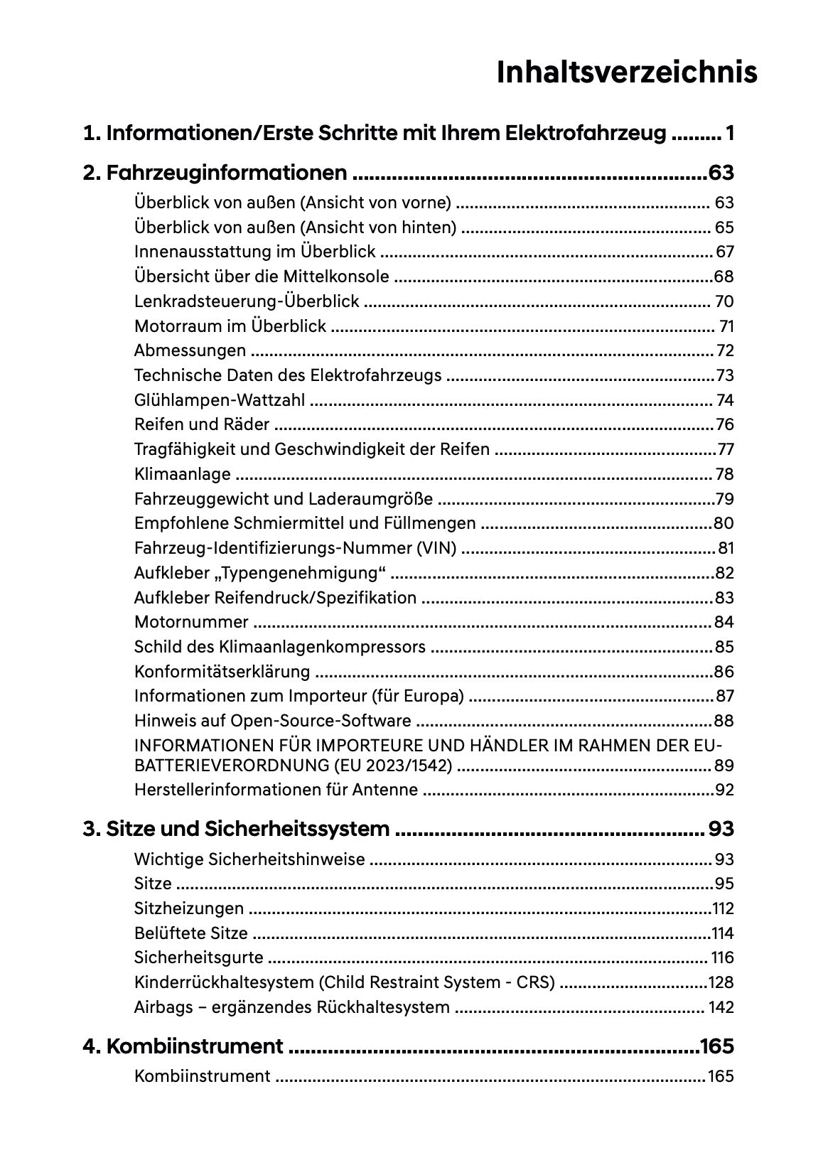 2026 Hyundai Inster Owner's Manual | German
