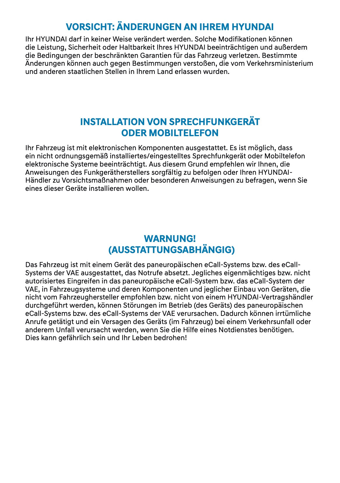 2027 Hyundai Inster Owner's Manual | German