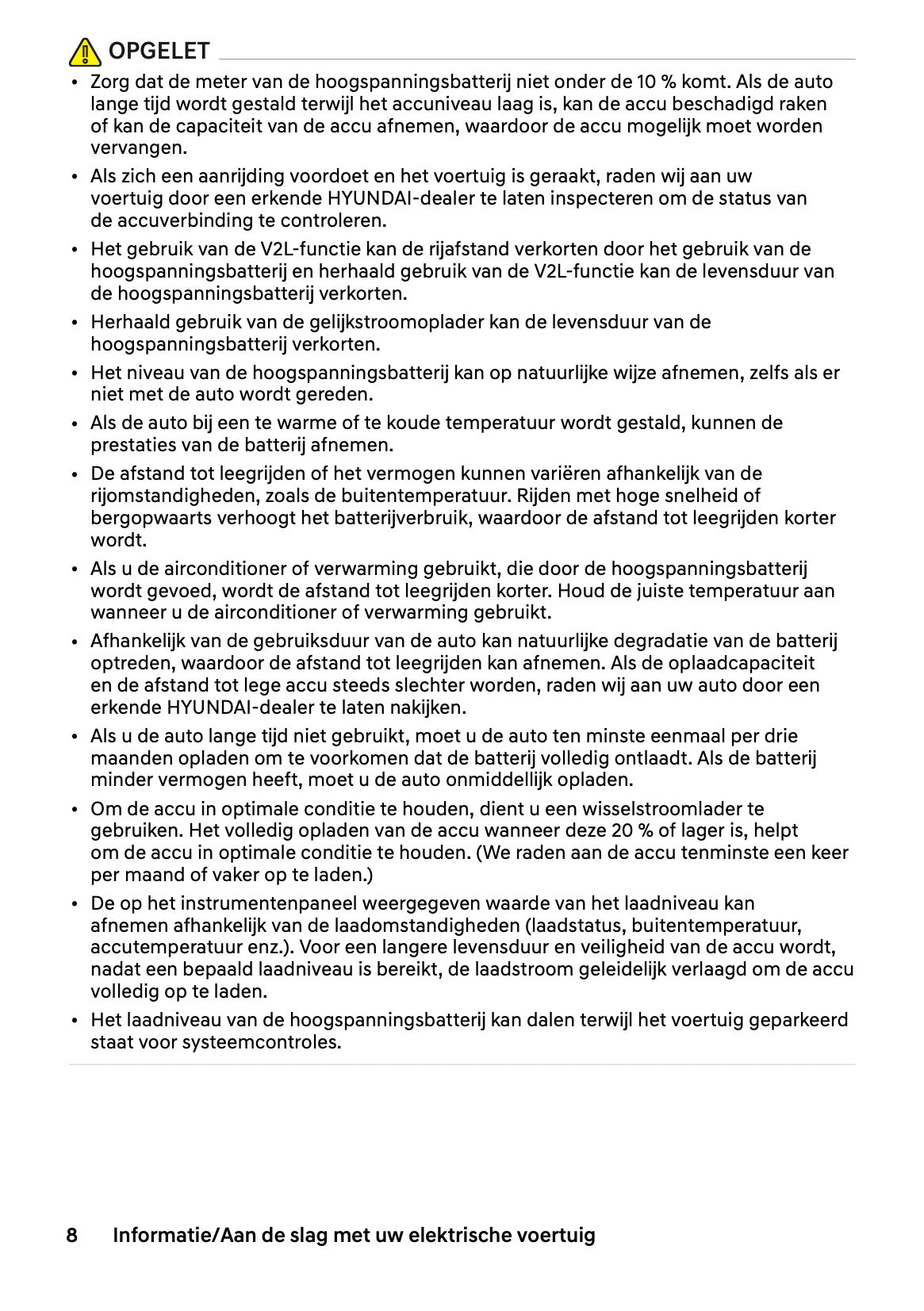 2026 Hyundai Inster Owner's Manual | Dutch