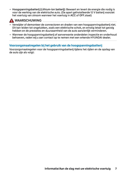 2027 Hyundai Inster Owner's Manual | Dutch
