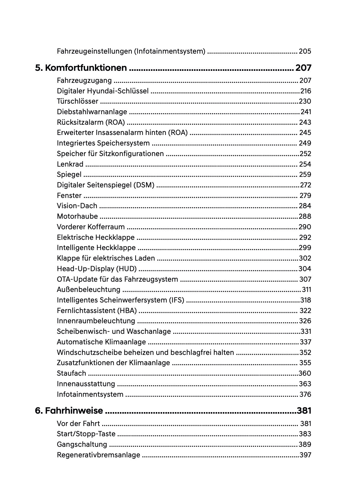 2025 Hyundai Ioniq 5 Owner's Manual | German