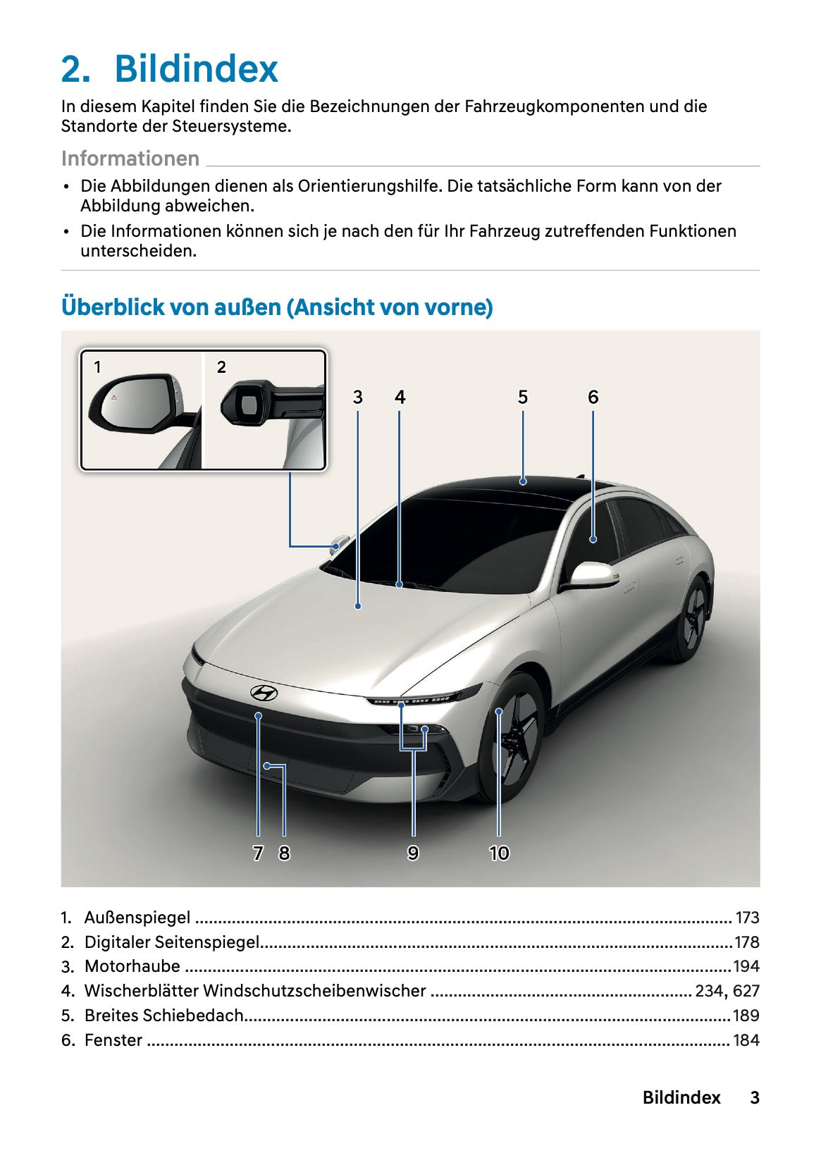 2026 Hyundai Ioniq 6 Bedienungsanleitung | Deutsch