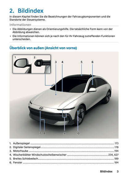 2026 Hyundai Ioniq 6 Bedienungsanleitung | Deutsch