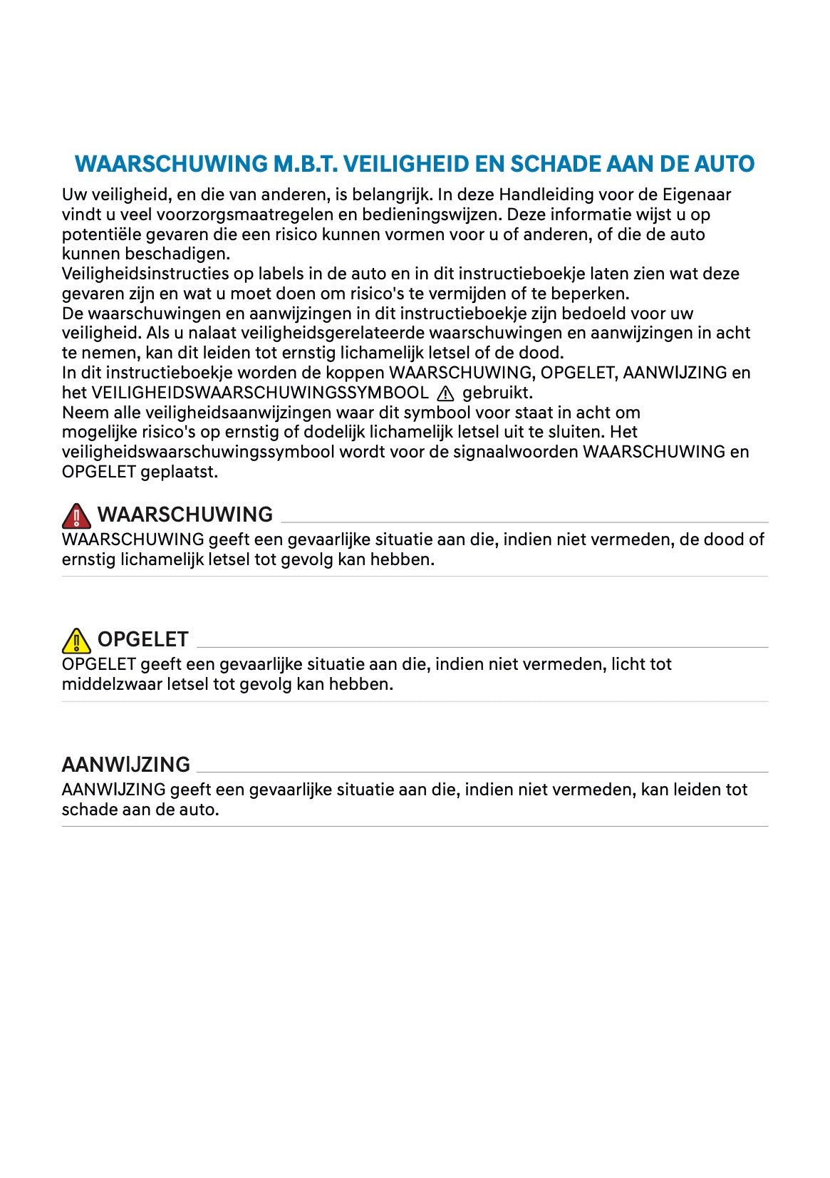 2026 Hyundai Ioniq 6 Owner's Manual | Dutch