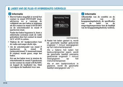 2020-2021 Hyundai Ioniq Plug-in-Hybrid Owner's Manual | Dutch