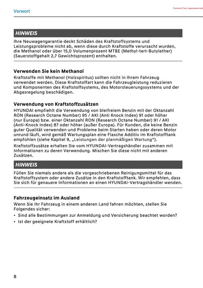 2026 Hyundai Kona Bedienungsanleitung | Deutsch