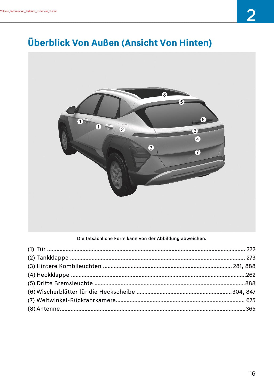 2026 Hyundai Kona Bedienungsanleitung | Deutsch
