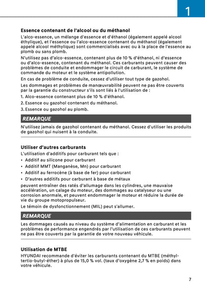 2026 Hyundai Kona Owner's Manual | French