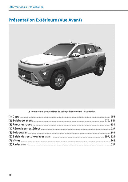 2026 Hyundai Kona Owner's Manual | French
