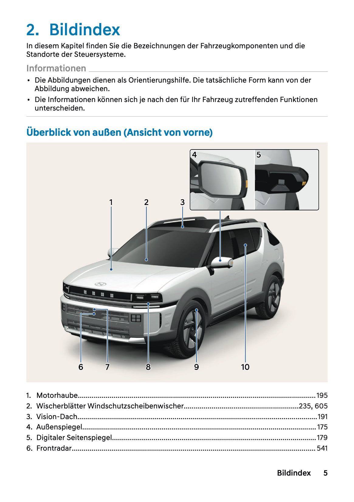 2026 Hyundai Nexo Bedienungsanleitung | Deutsch