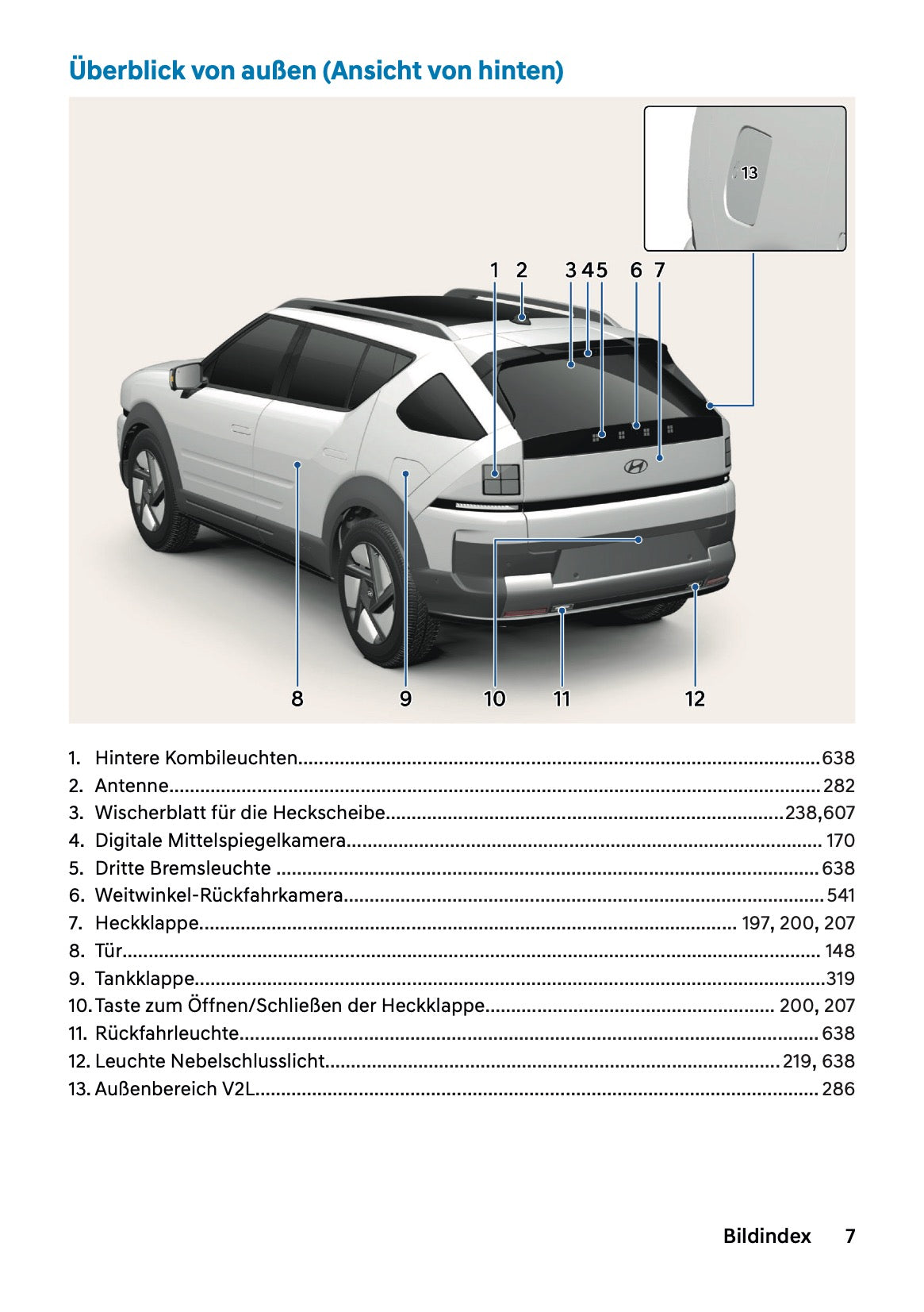 2026 Hyundai Nexo Bedienungsanleitung | Deutsch