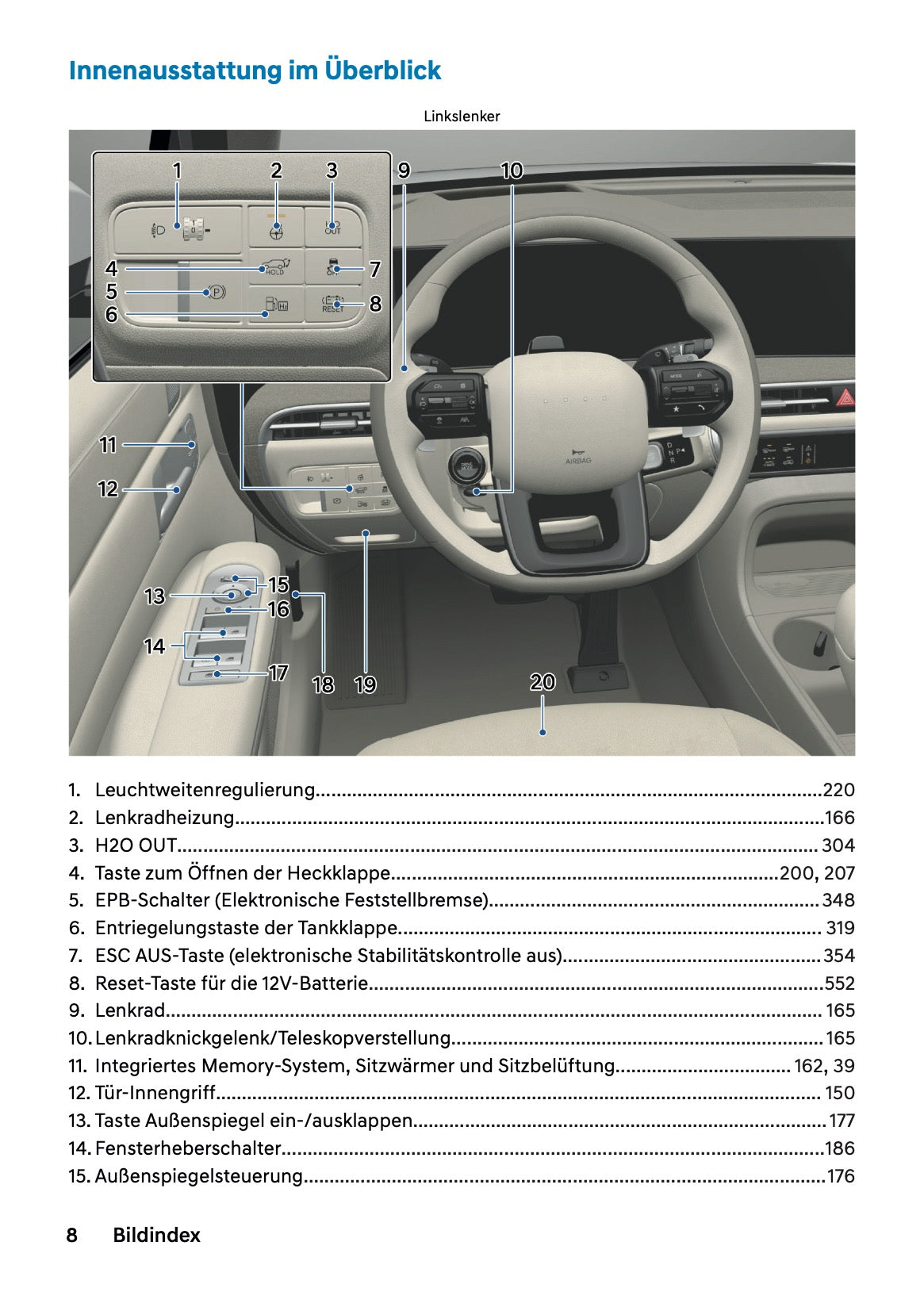 2026 Hyundai Nexo Bedienungsanleitung | Deutsch