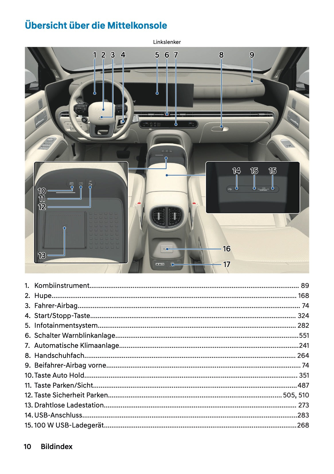 2026 Hyundai Nexo Bedienungsanleitung | Deutsch