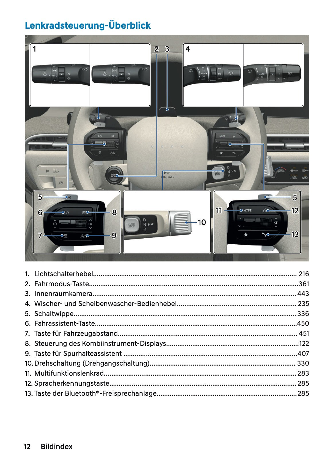2026 Hyundai Nexo Bedienungsanleitung | Deutsch