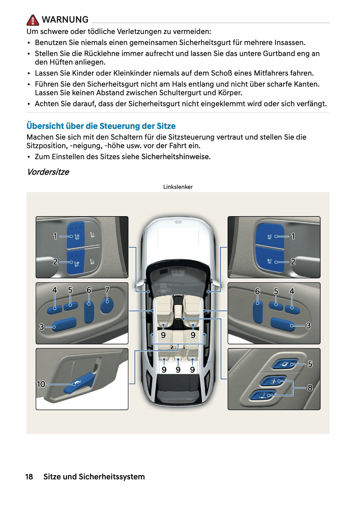2026 Hyundai Nexo Bedienungsanleitung | Deutsch