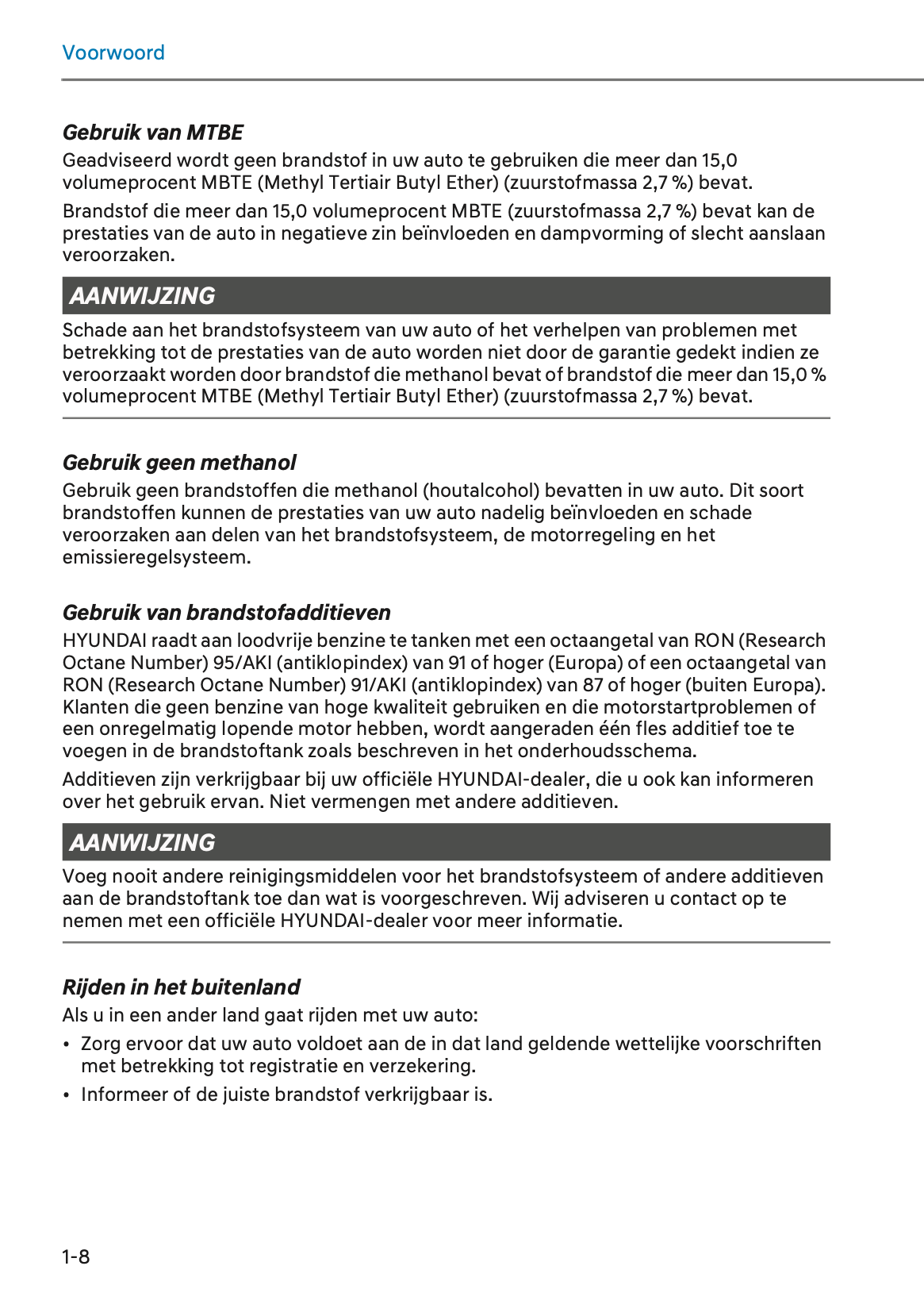 2024-2025 Hyundai Santa Fe Hybrid/Plug-in-Hybrid Owner's Manual | Dutch