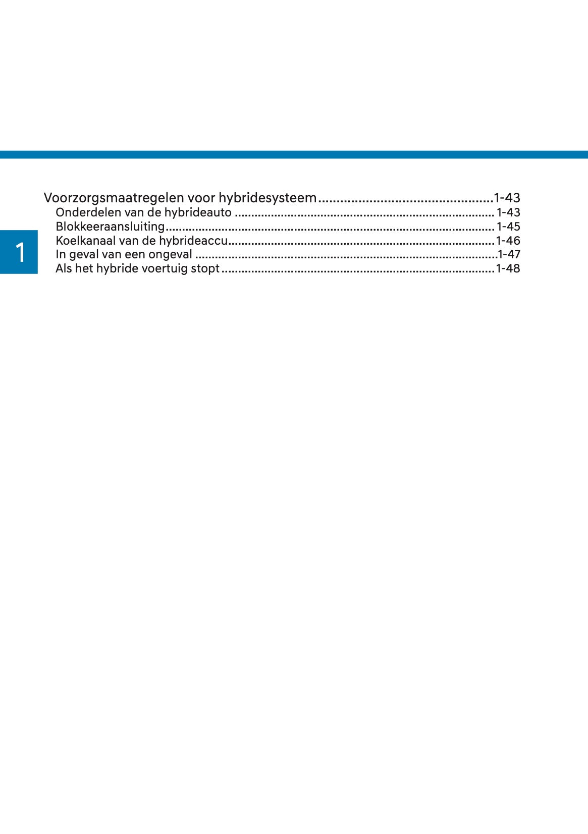 2023-2024 Hyundai Santa Fe Hybrid/PHEV Owner's Manual | Dutch