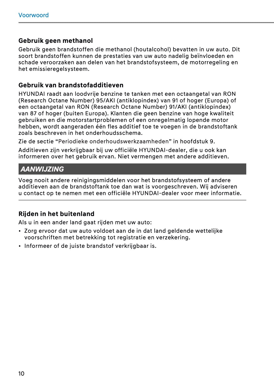 2026 Hyundai Santa Fe Owner's Manual | Dutch