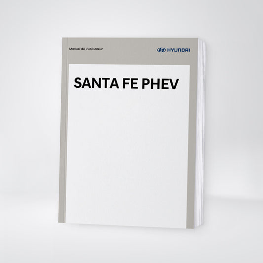 2026 Hyundai Santa Fe PHEV Owner's Manual | French