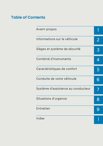 2026 Hyundai Santa Fe PHEV Owner's Manual | French