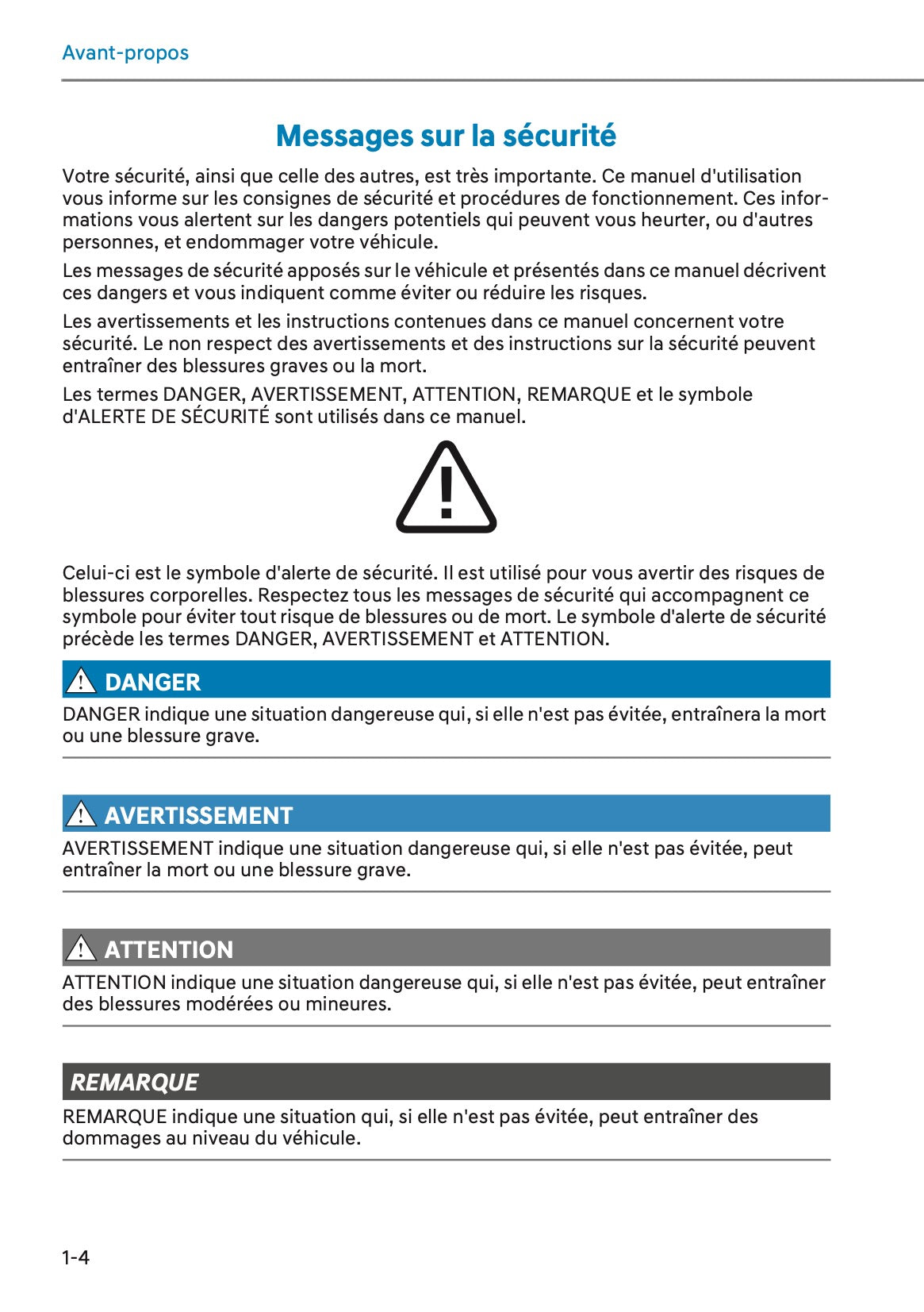 2025-2026 Hyundai Tucson/Tucson Hybrid Owner's Manual | French