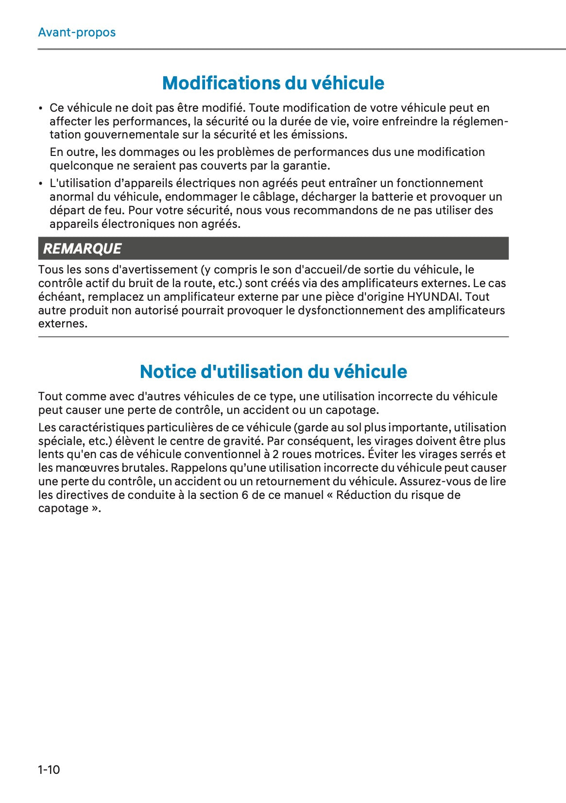 2025-2026 Hyundai Tucson/Tucson Hybrid Owner's Manual | French