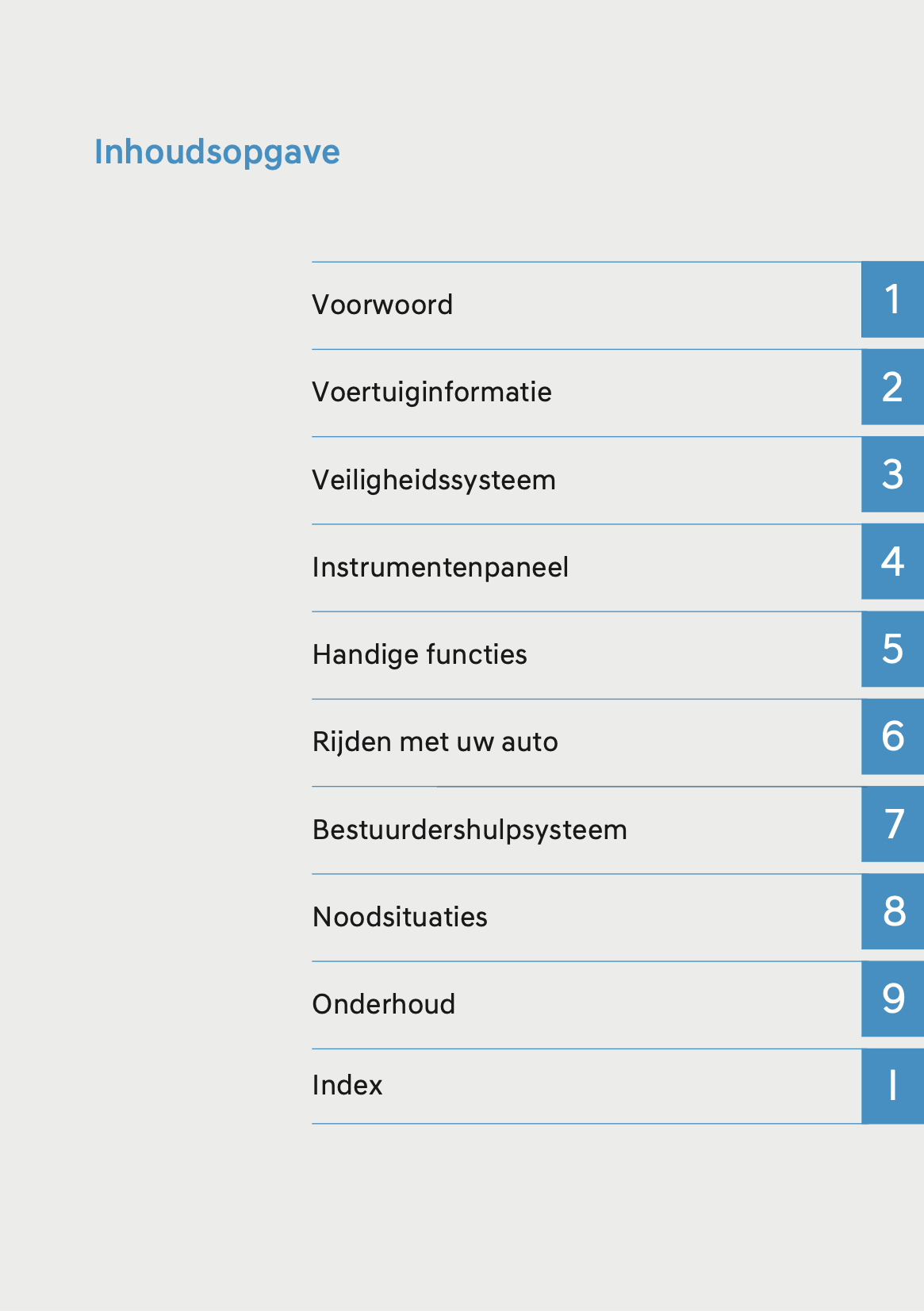 2024-2025 Hyundai Tucson Owner's Manual | Dutch