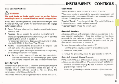 1998 Jaguar XK8 Owner's Manual | English