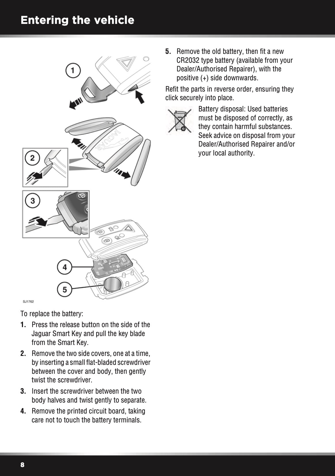 2015 Jaguar XK Owner's Manual | English