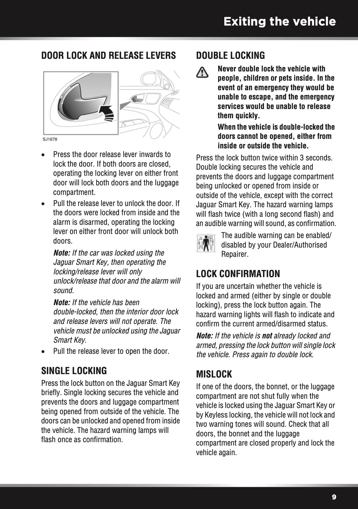 2015 Jaguar XK Owner's Manual | English