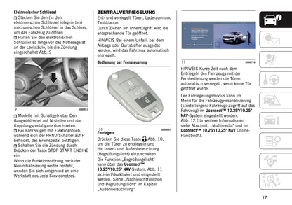 2023-2024 Jeep Avenger Bedienungsanleitung | Deutsch