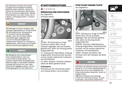 2023-2024 Jeep Avenger Bedienungsanleitung | Deutsch