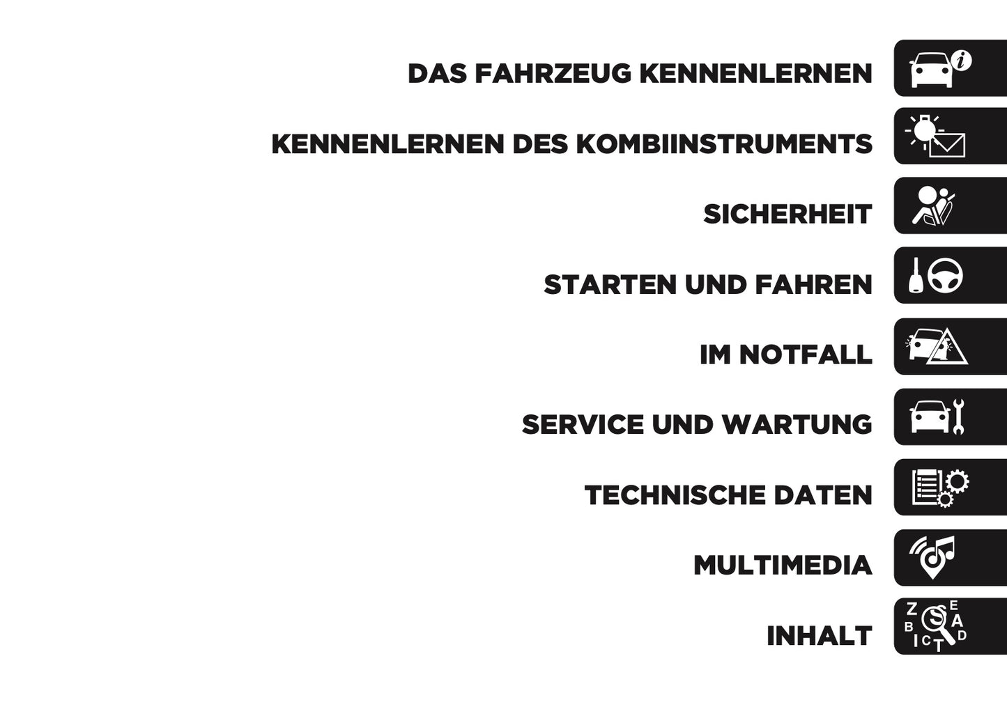 2023-2024 Jeep Avenger Bedienungsanleitung | Deutsch