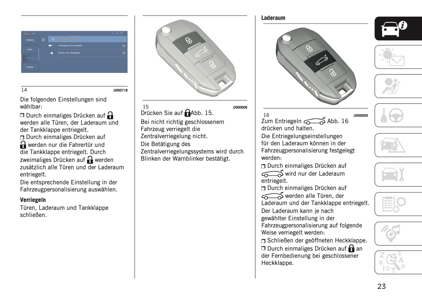 2025 Jeep Avenger Bedienungsanleitung | Deutsch