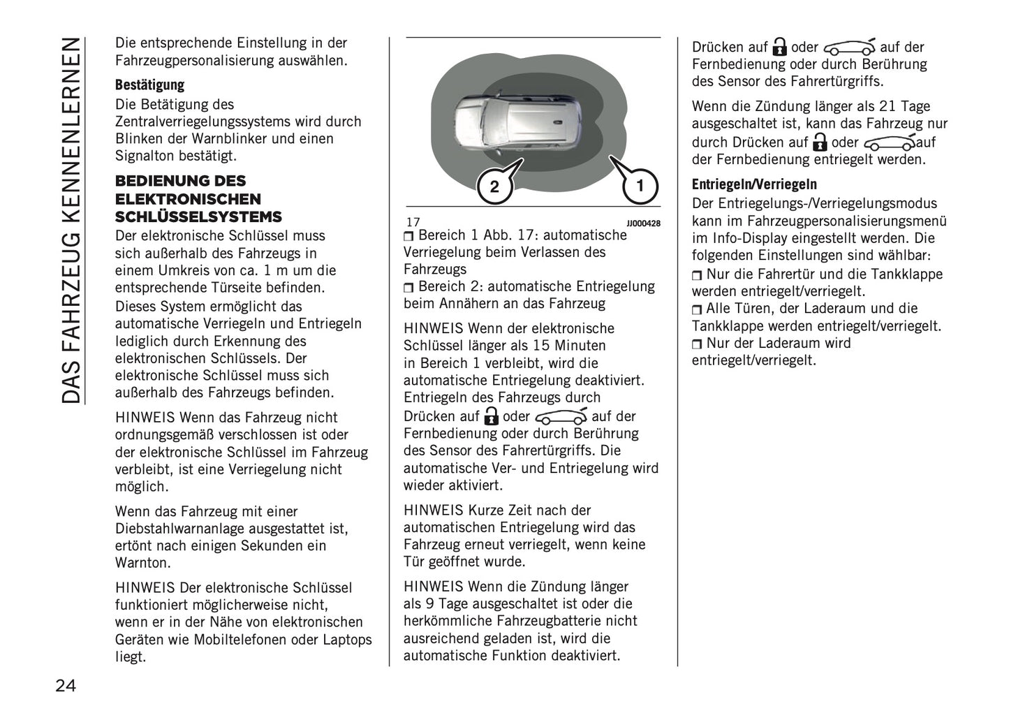 2025 Jeep Avenger Bedienungsanleitung | Deutsch