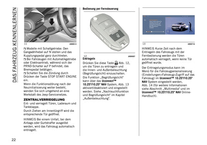 2025-2026 Jeep Avenger Bedienungsanleitung | Deutsch