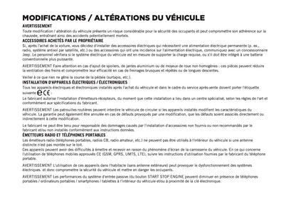 2025 Jeep Avenger Owner's Manual | French