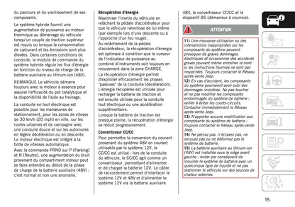 2025-2026 Jeep Avenger Owner's Manual | French