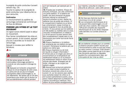 2026 Jeep Avenger Owner's Manual | French