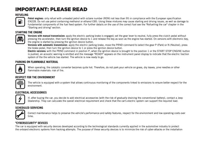 2025-2026 Jeep Avenger Owner's Manual | English