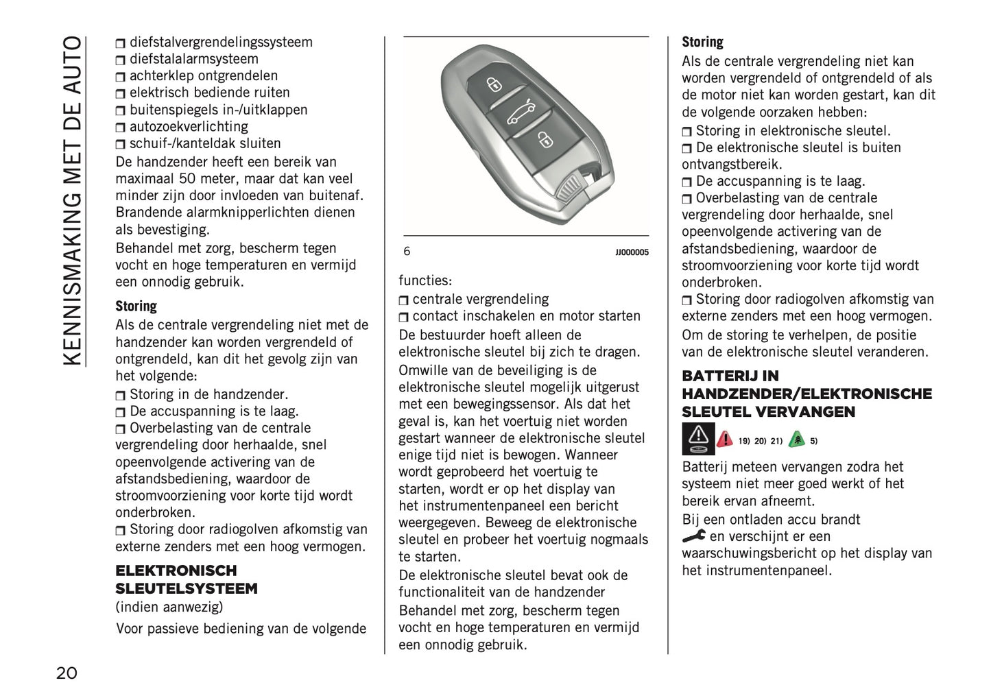 2026 Jeep Avenger Owner's Manual | Dutch