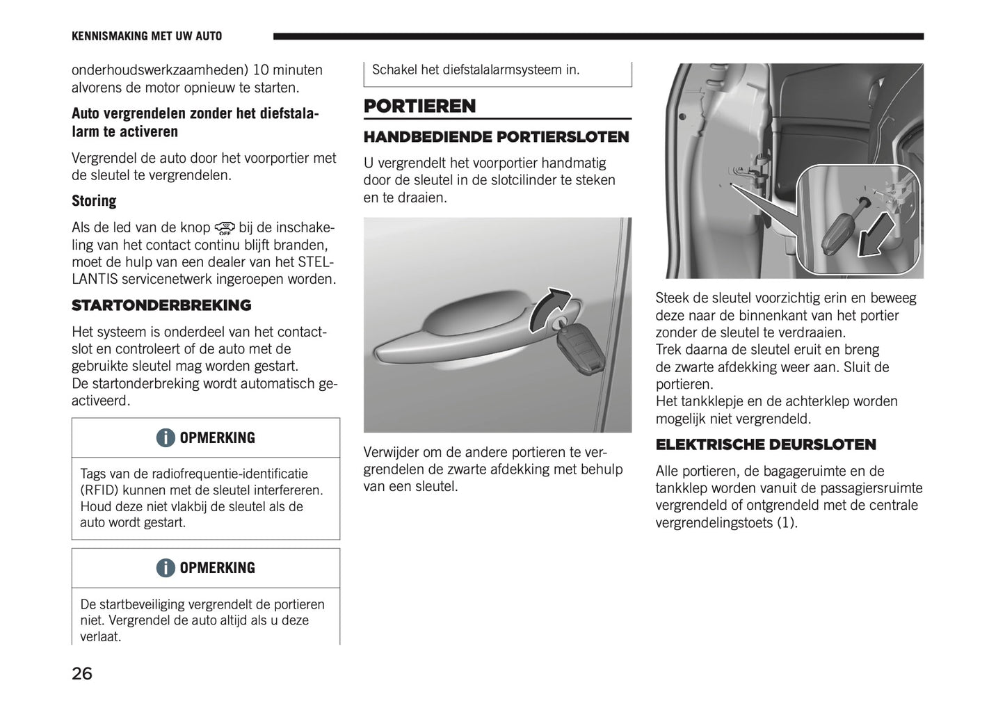 2026 Jeep Avenger Owner's Manual | Dutch