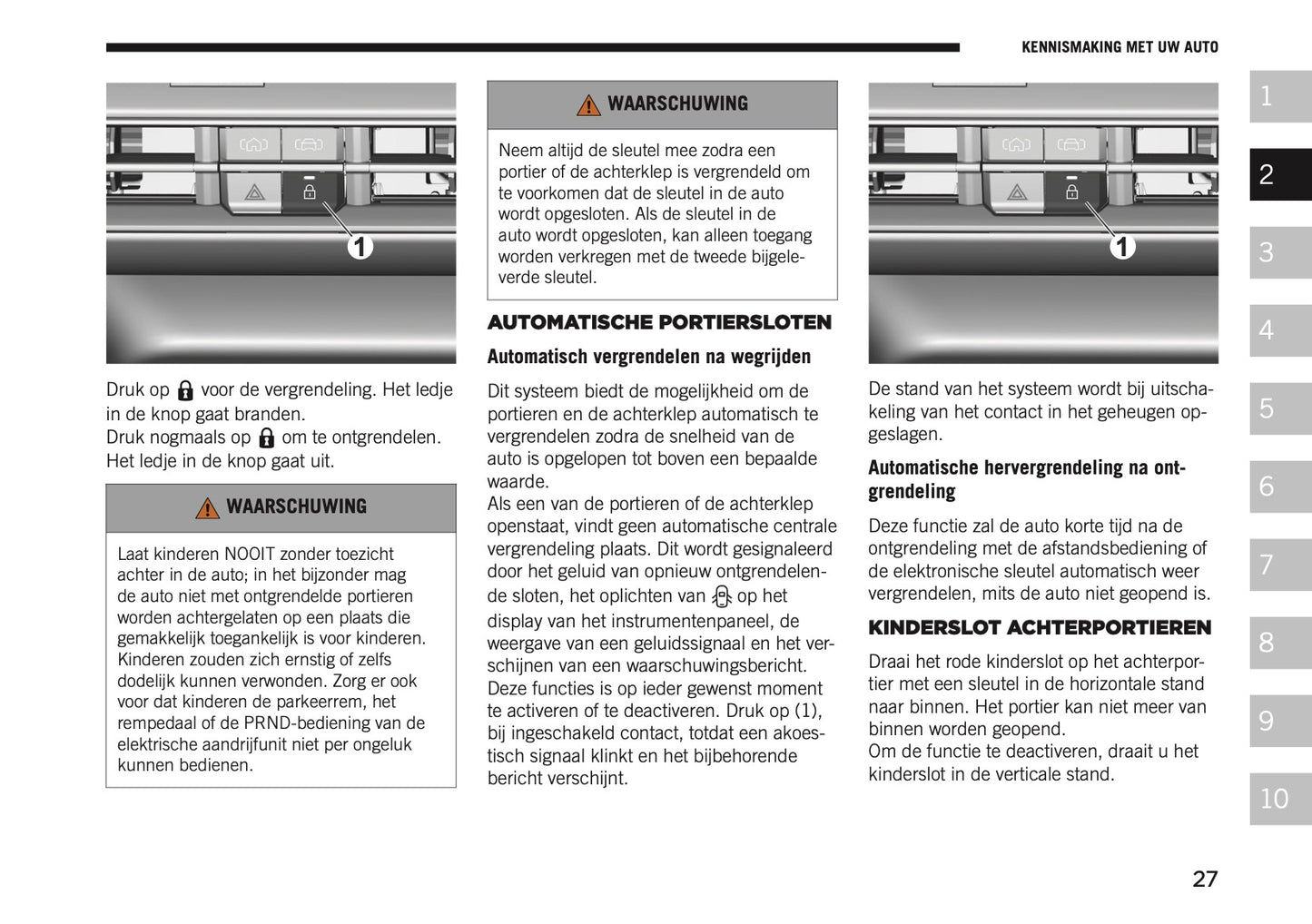 2026 Jeep Avenger Owner's Manual | Dutch