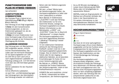 2024-2025 Jeep Compass Bedienungsanleitung | Deutsch