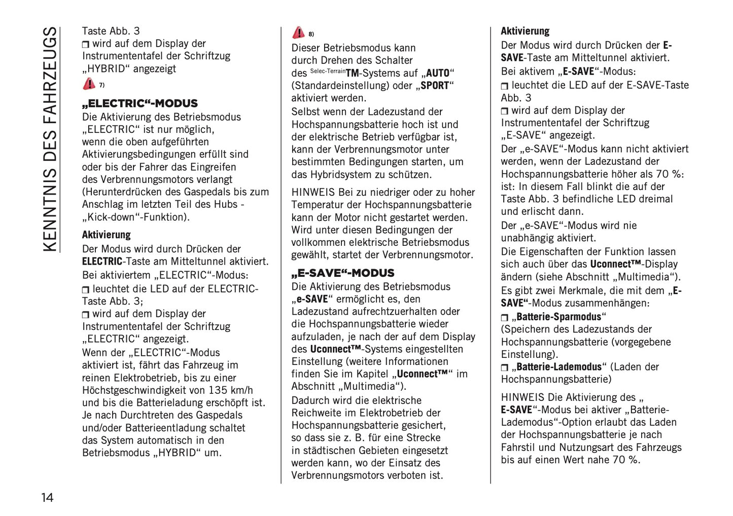 2024-2025 Jeep Compass Bedienungsanleitung | Deutsch