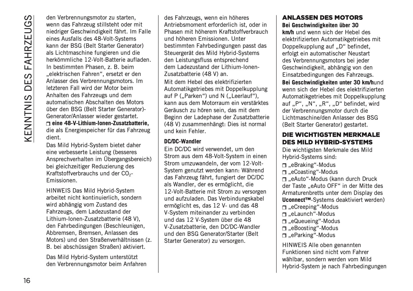 2024-2025 Jeep Compass Bedienungsanleitung | Deutsch