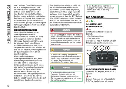 2024-2025 Jeep Compass Bedienungsanleitung | Deutsch