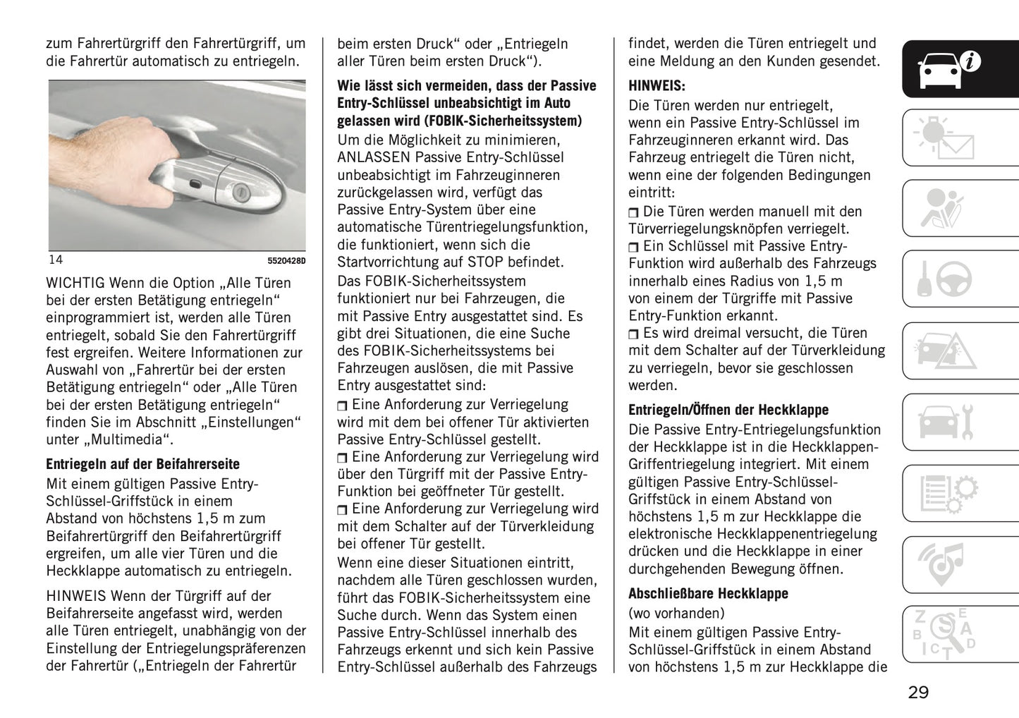2024-2025 Jeep Compass Bedienungsanleitung | Deutsch