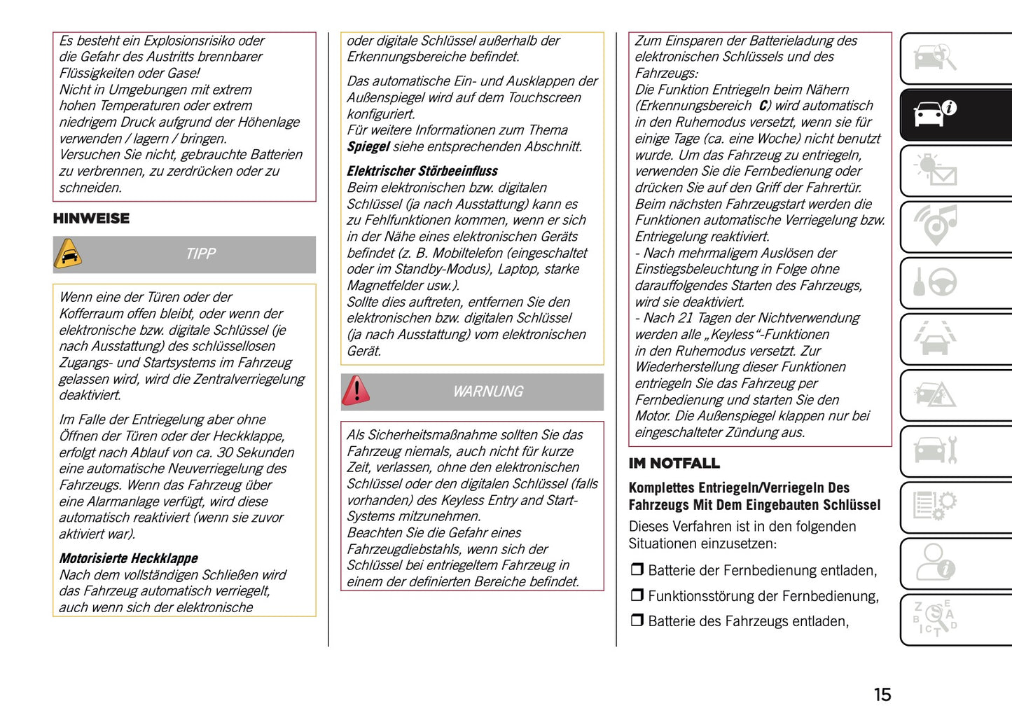 2026 Jeep Compass Bedienungsanleitung | Deutsch